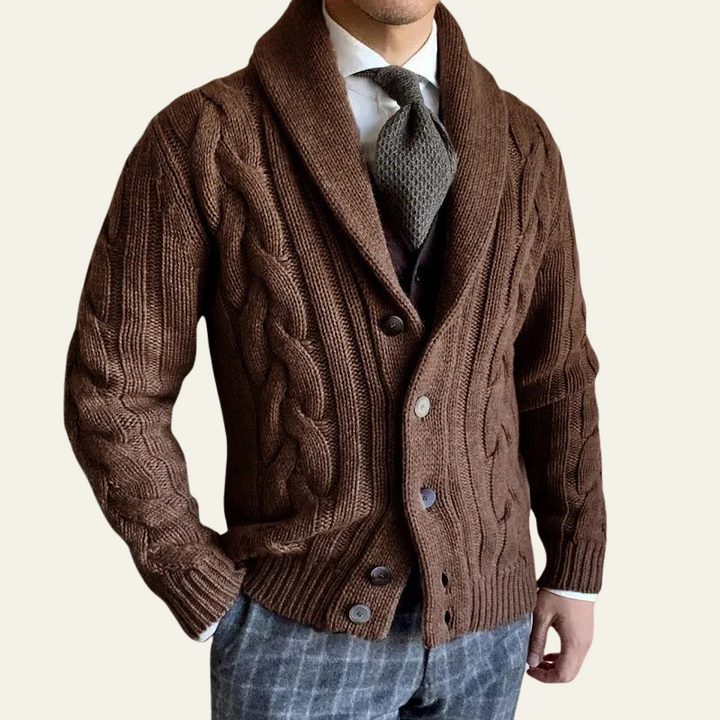 The Edinburgh Shawl Cardigan