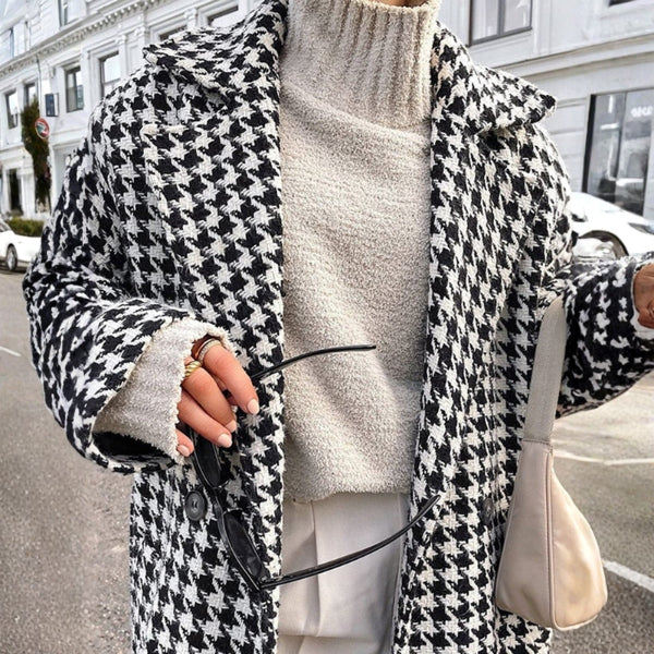 The Kensington Houndstooth Coat