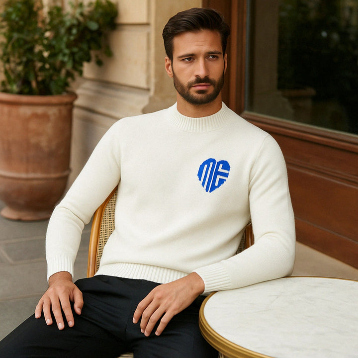The Paris Cashmere Emblem Sweater