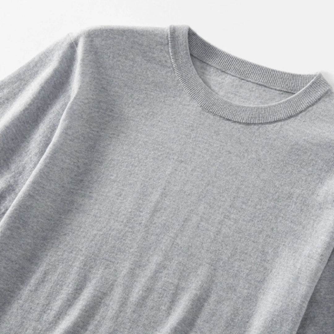 The Lisbon Wool Knit Casual T-Shirt