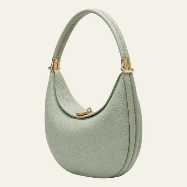 The Luna Crescent Leather Handbag