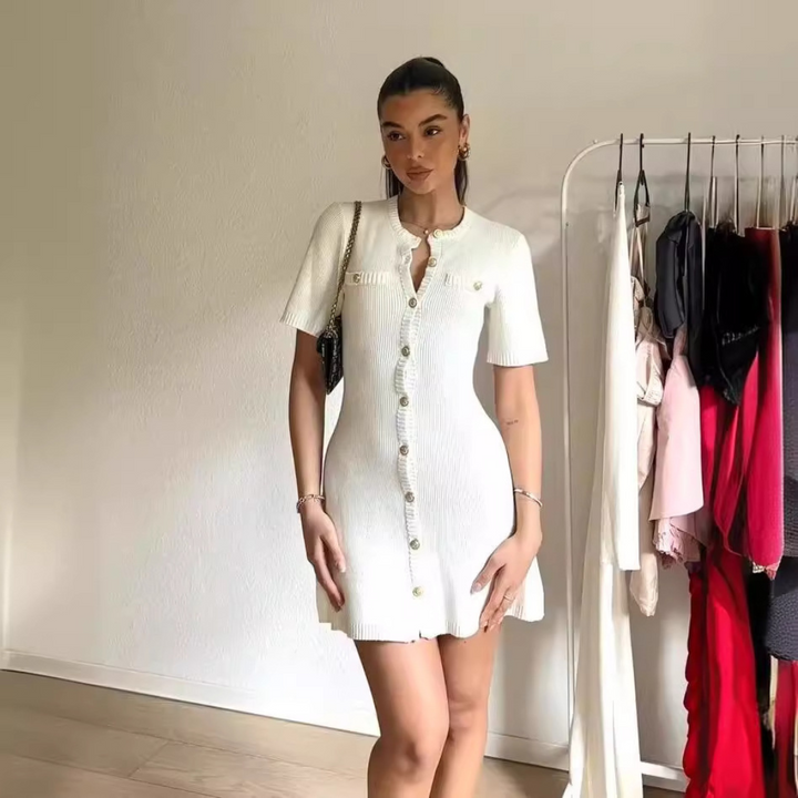 The Capri Heritage Knit Mini Dress