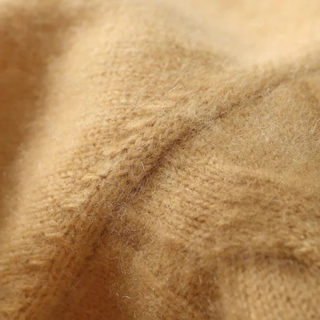 The St. Moritz Cashmere Cable Crewneck