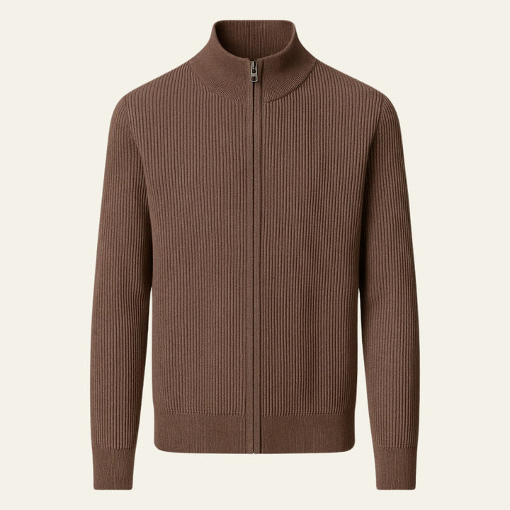 The Lucerne Cashmere Ribbed Vest