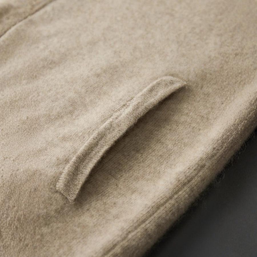 The Geneva Cashmere Zip Jacket