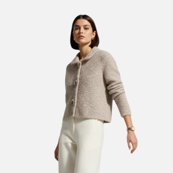 The Lucerne Wool Knit Cardigan