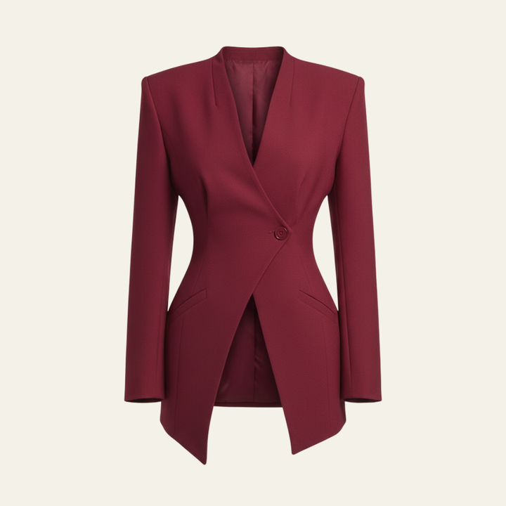 The Sable Dark Structured Blazer