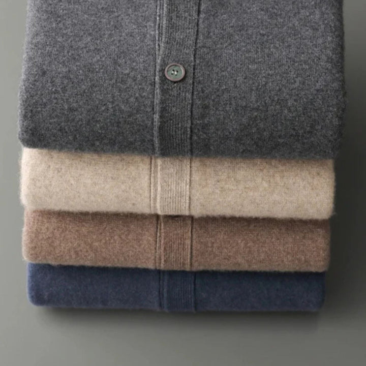 The Lucerne Cashmere Button Cardigan