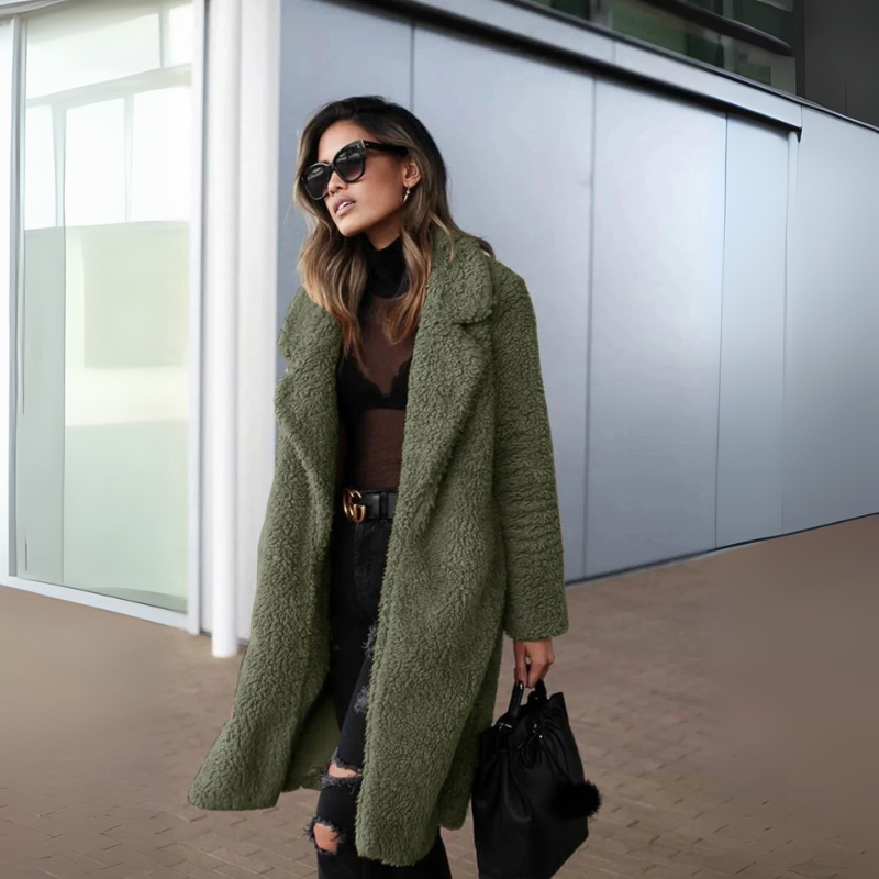 The St. Moritz Fleece Coat