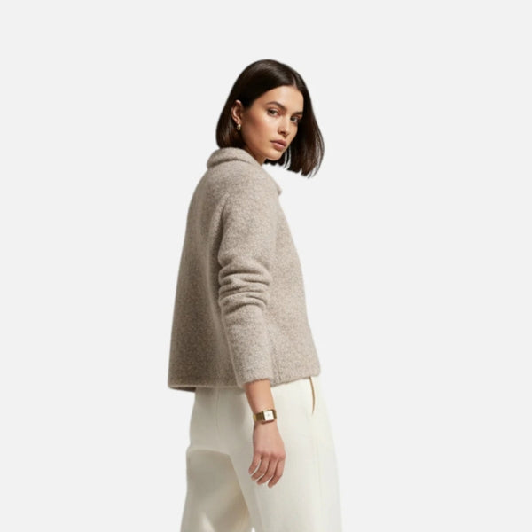 The Lucerne Wool Knit Cardigan
