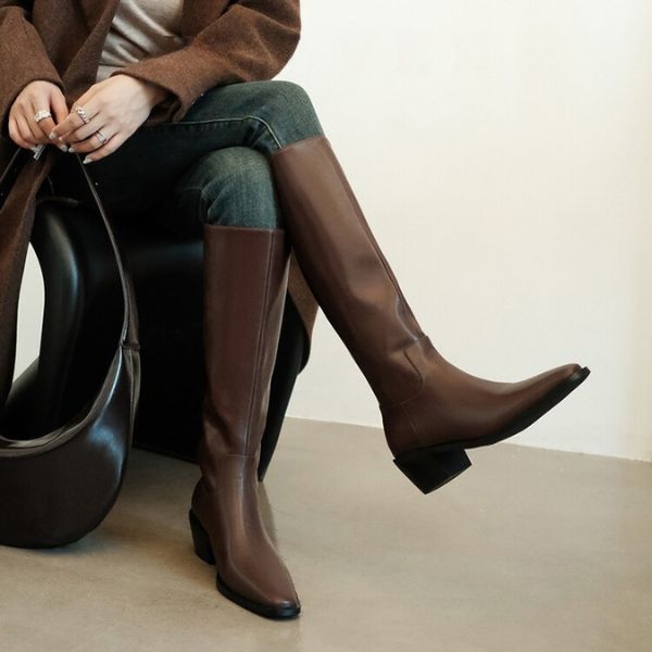 The Marseilles Leather Riding Boot