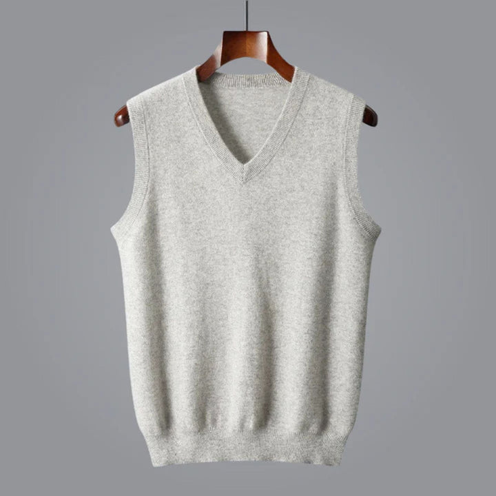 The Lucerne Cashmere Vest