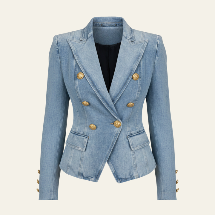 The Evora Denim Blazer