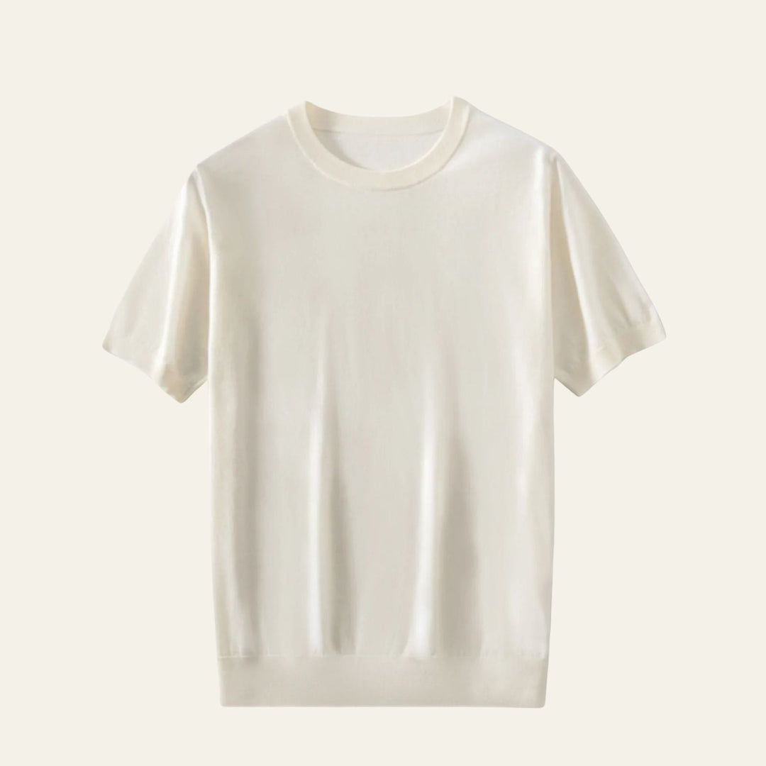 The Lisbon Wool Knit Casual T-Shirt