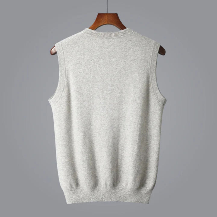 The Lucerne Cashmere Vest