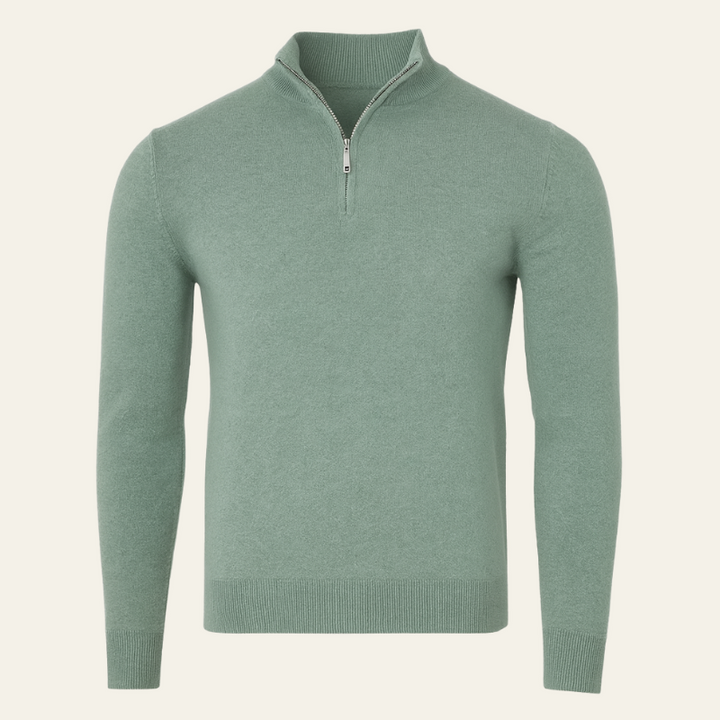 The Edinburgh Quarter Zip Sweater