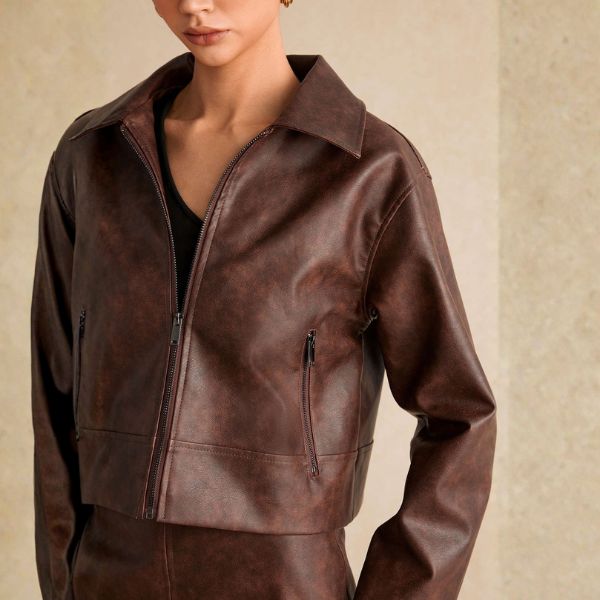 The Marcelline Vintage Zip Jacket