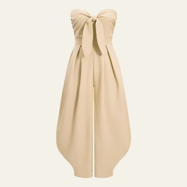 The Amelise Bow Front Jumpsuit