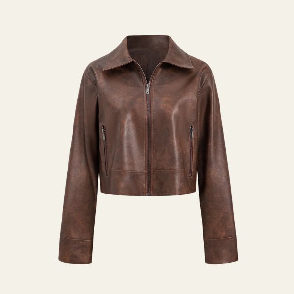 The Marcelline Vintage Zip Jacket