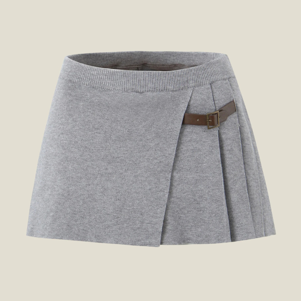 The Arwen Knit Mini Skirt Set