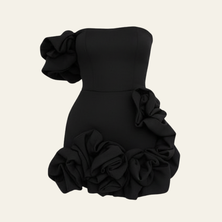 The Amalfi Ruffle Mini Dress