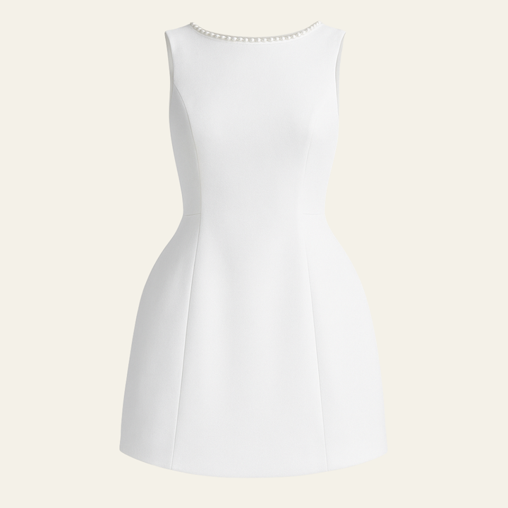 The Portia Pearl Mini Dress