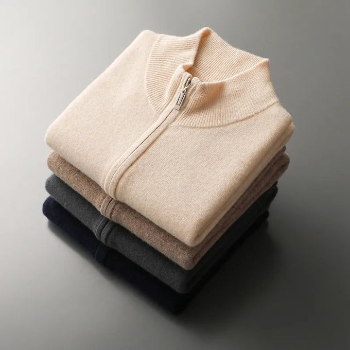 The Lucerne Cashmere Ribbed Vest