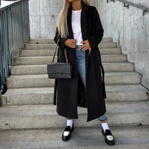 The Verona Double-Breasted Coat