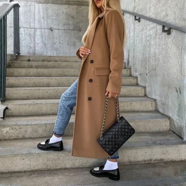 The Verona Double-Breasted Coat