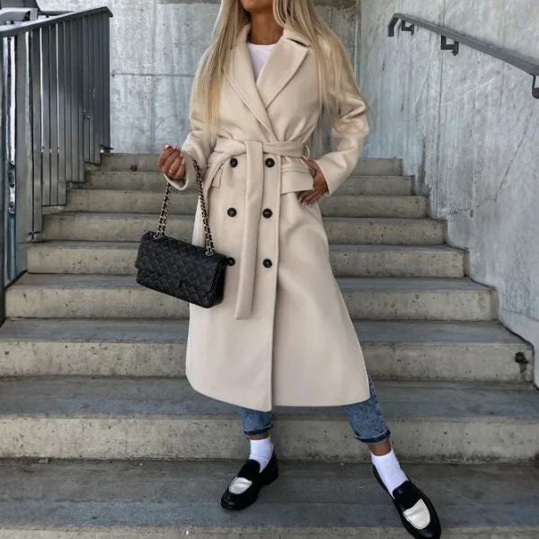 The Verona Double-Breasted Coat