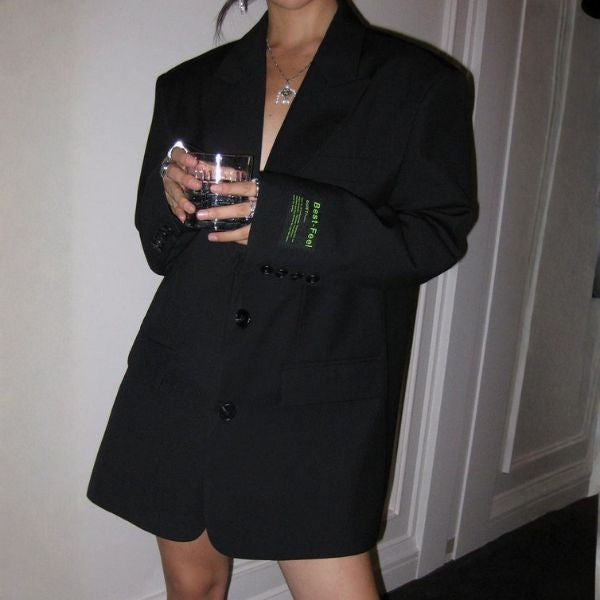 The Vienna Oversized Long Blazer