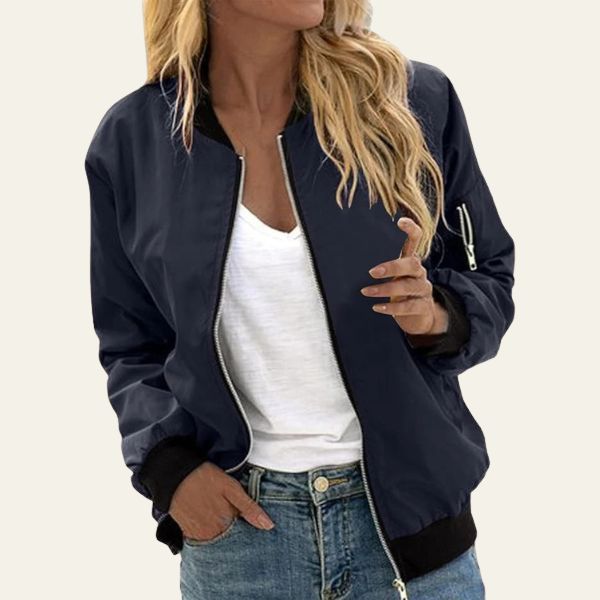 The Marseille Floral Bomber Jacket