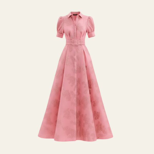 The Verona Short Puff Sleeve Dress