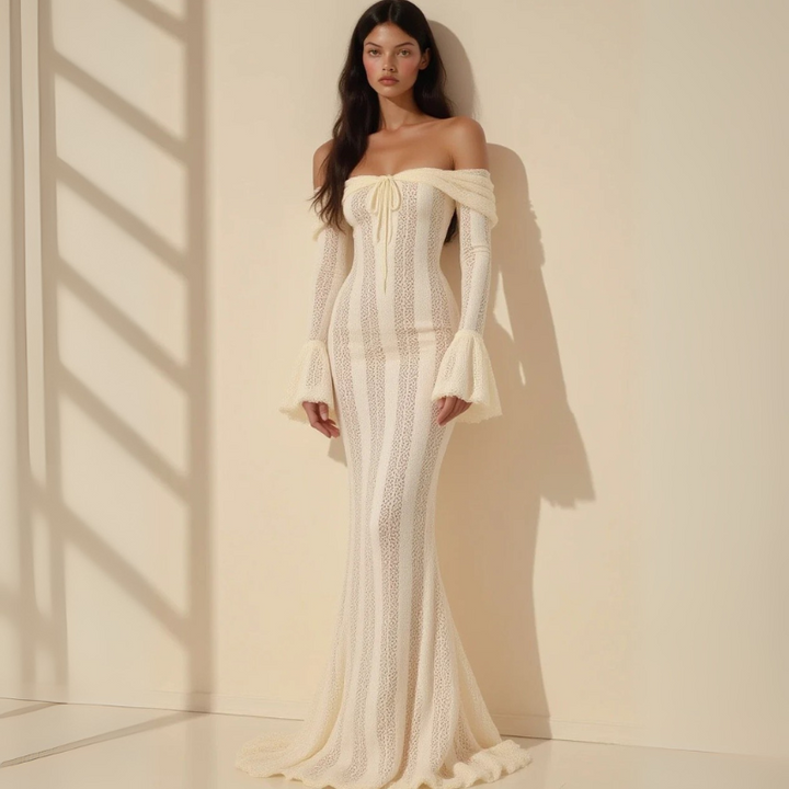 The Katherina Heritage Knit Maxi Dress
