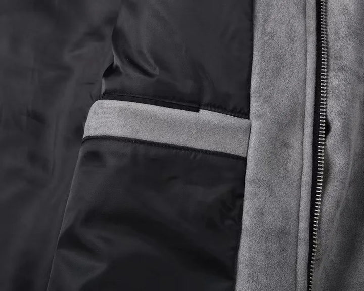 The Vienna Utility Suede Field Jacket