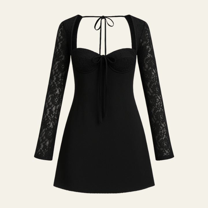 The Amalfi Lace Mini Dress
