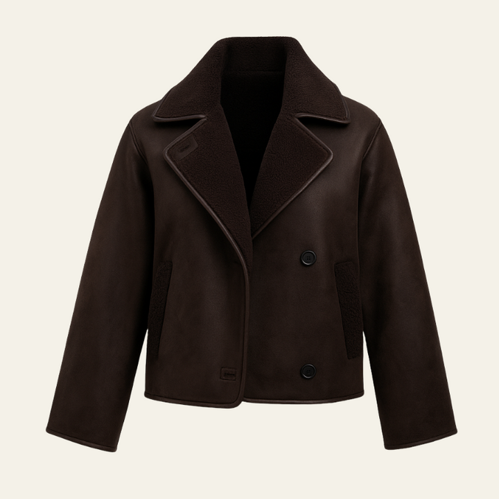 The Cortina Faux Shearling Aviator Jacket