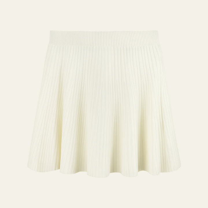 The Florence Pleated Knit Skirt