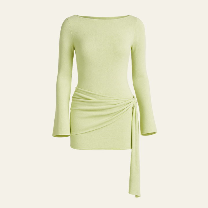 The Nice Draped Mini Dress