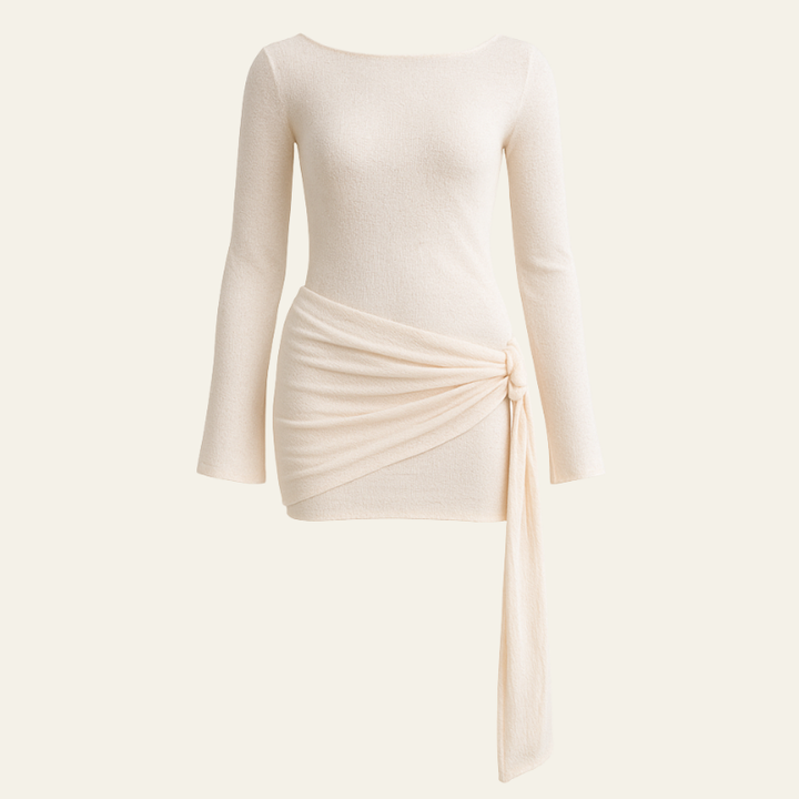 The Nice Draped Mini Dress