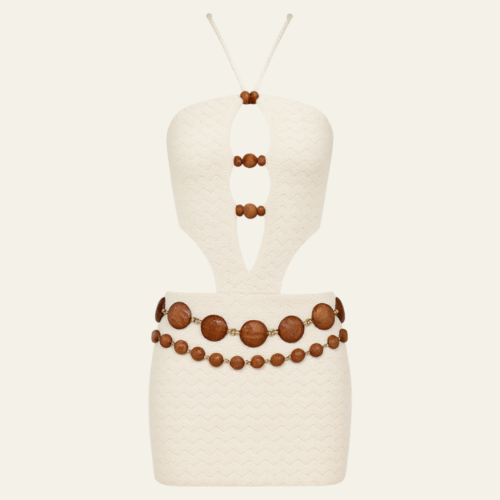 The Portofino Crochet Mini Dress