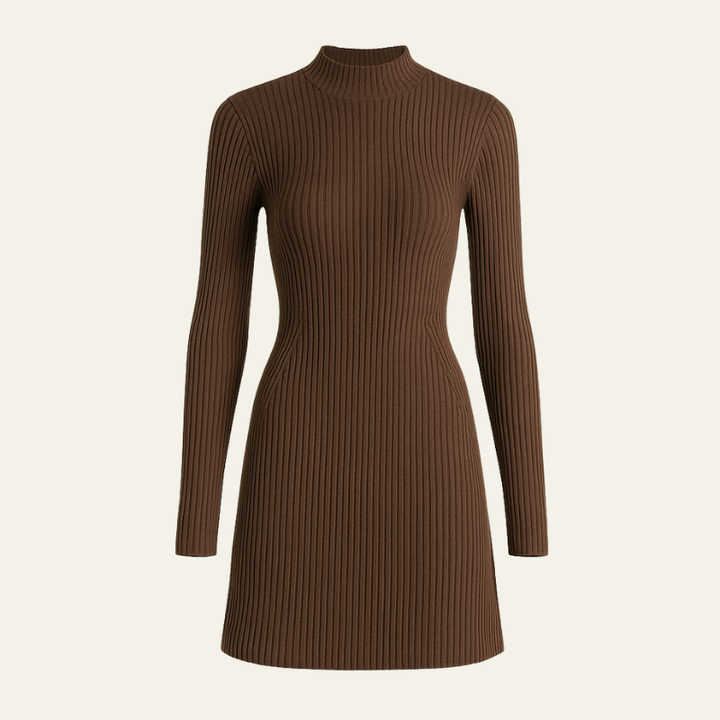 The Siena Wool Knit Mini Dress