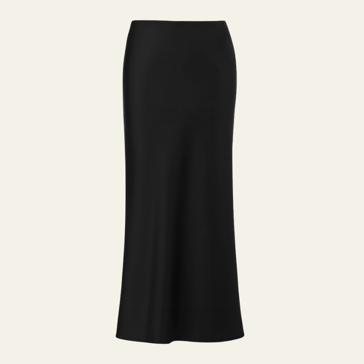 The Verona Silk Midi Skirt