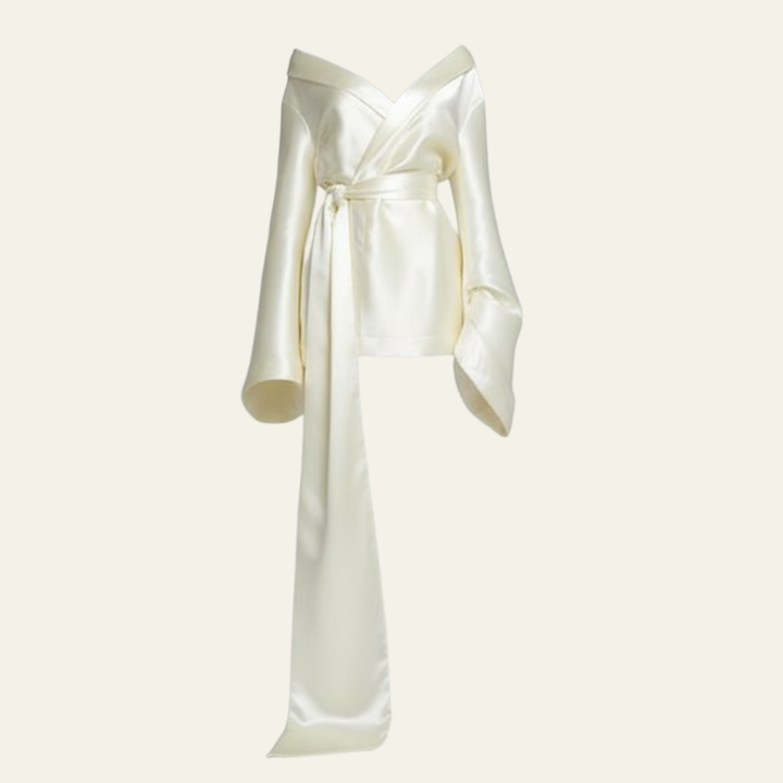 The Amara Draped Mini Dress