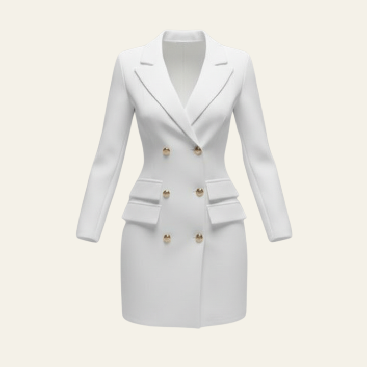 The Sorrento Double-Breasted Blazer Dress