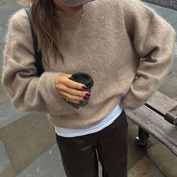 The Oslo Fluffy Knit Jumper