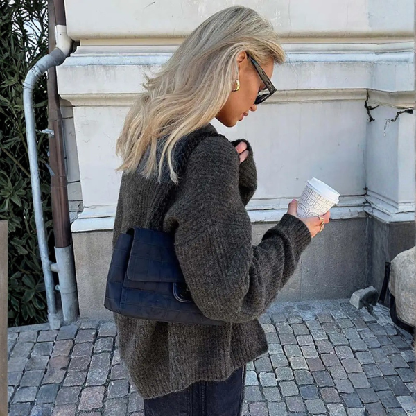 The Copenhagen Tie-Front Cardigan