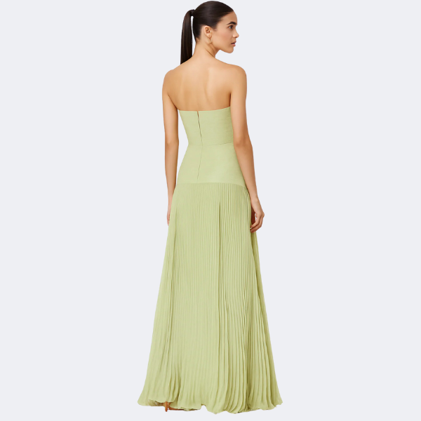 The Valencia Sleeveless Drop-Waist Maxi Dress