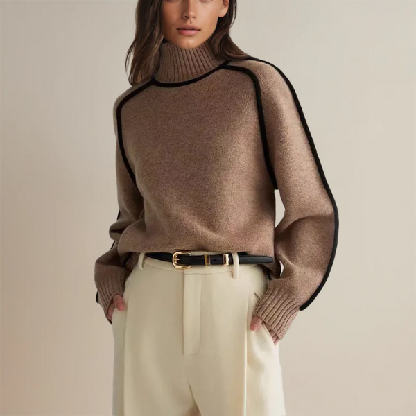 The Verona Long Sleeve Turtleneck Sweater