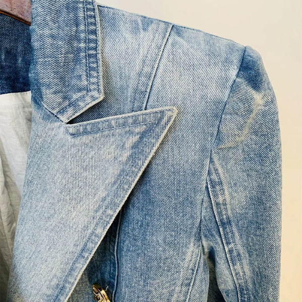 The Evora Denim Blazer